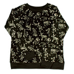 Load image into Gallery viewer, Black Constellations Creature Sweatshirt
