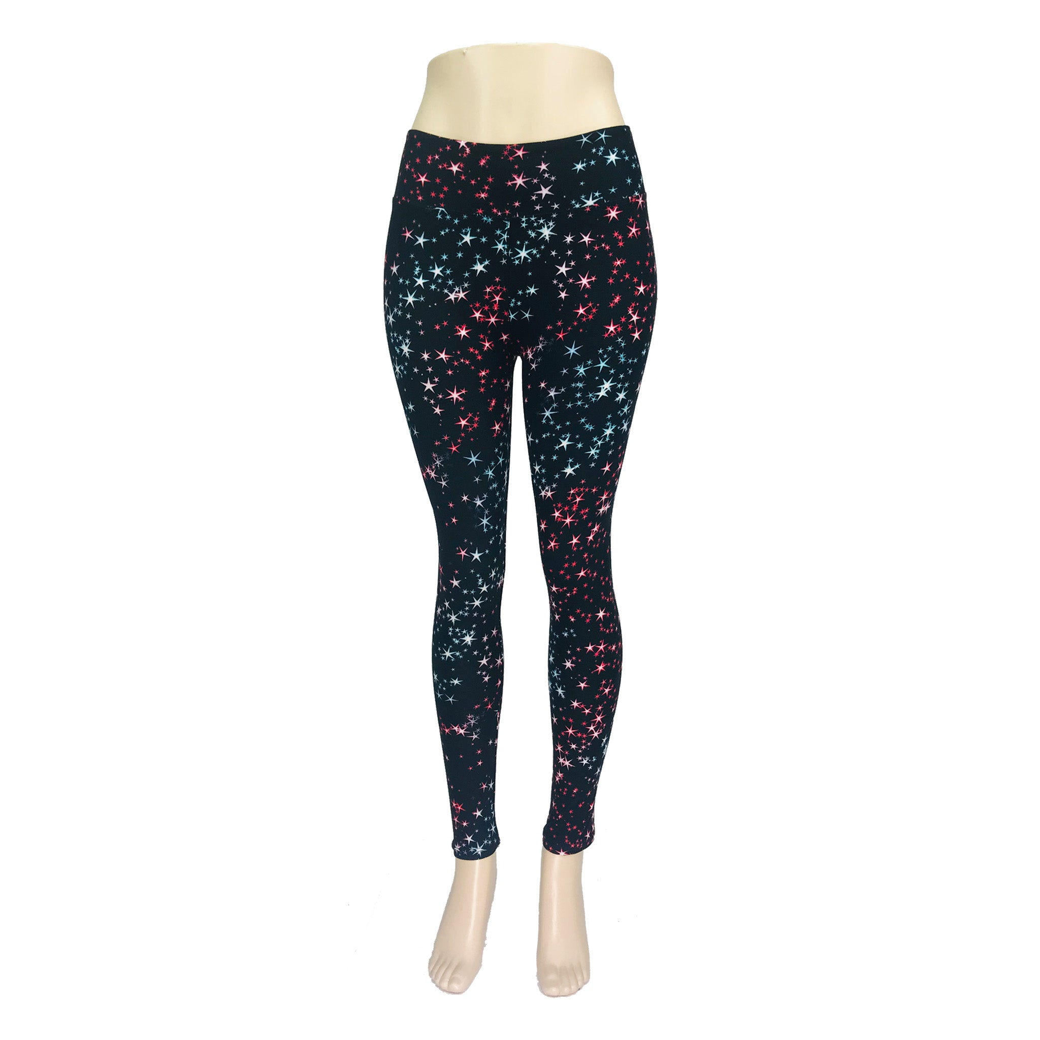 Colorful Stars Yoga Band Legging