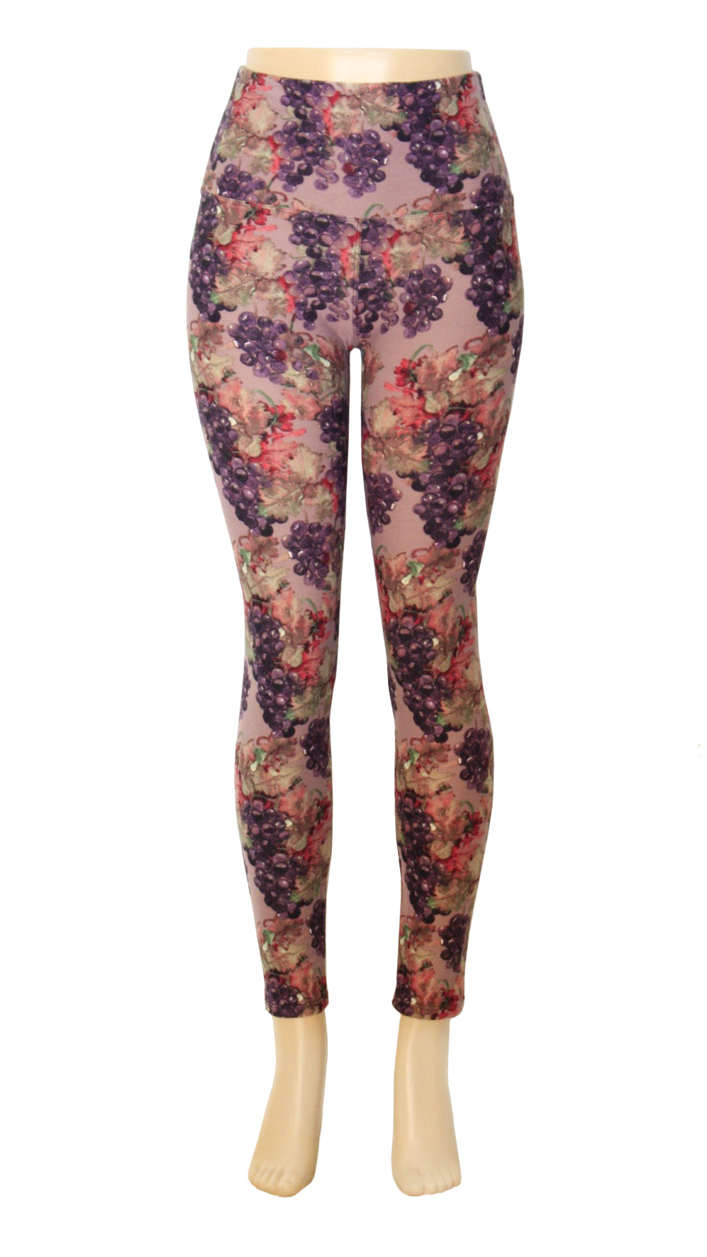 Grape Vines Yoga Band Legging